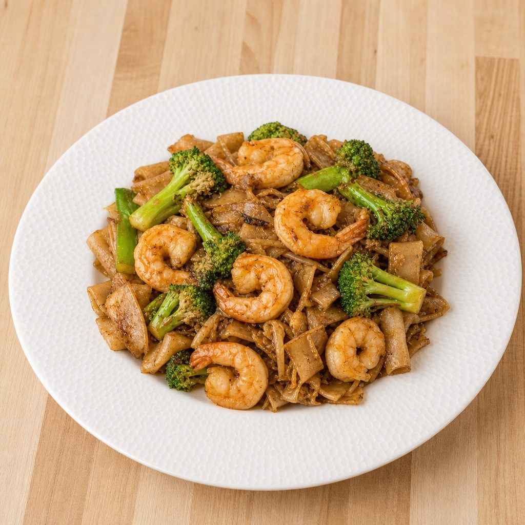 Seafood Pad See Ew.