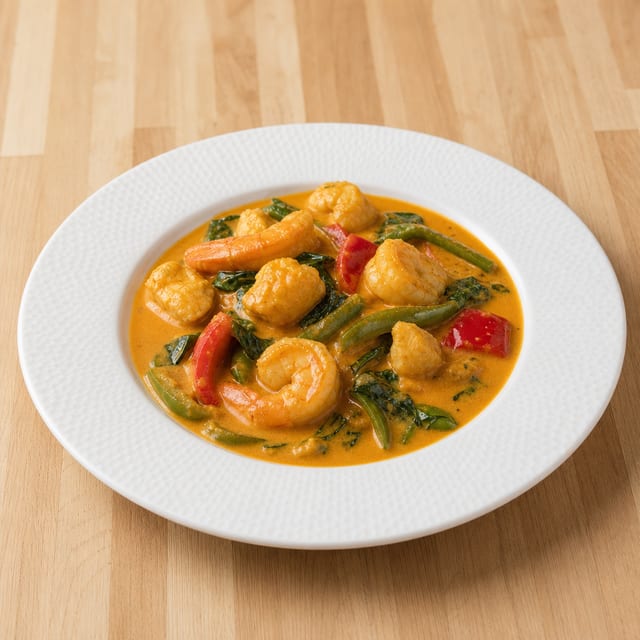 Seafood Panang Curry.