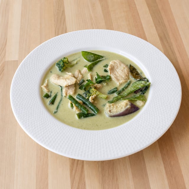 Shrimp Green Curry.