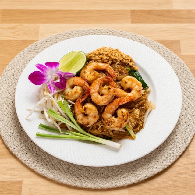 Seafood Pad Thai.