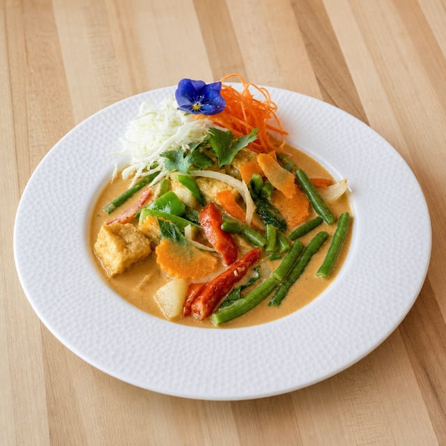 Seafood Red Curry.