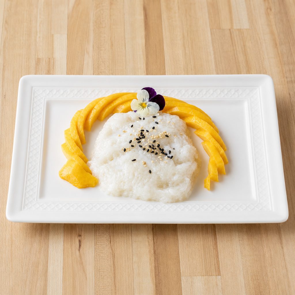 Sticky Rice with Mango.