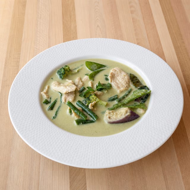 Seafood Green Curry.