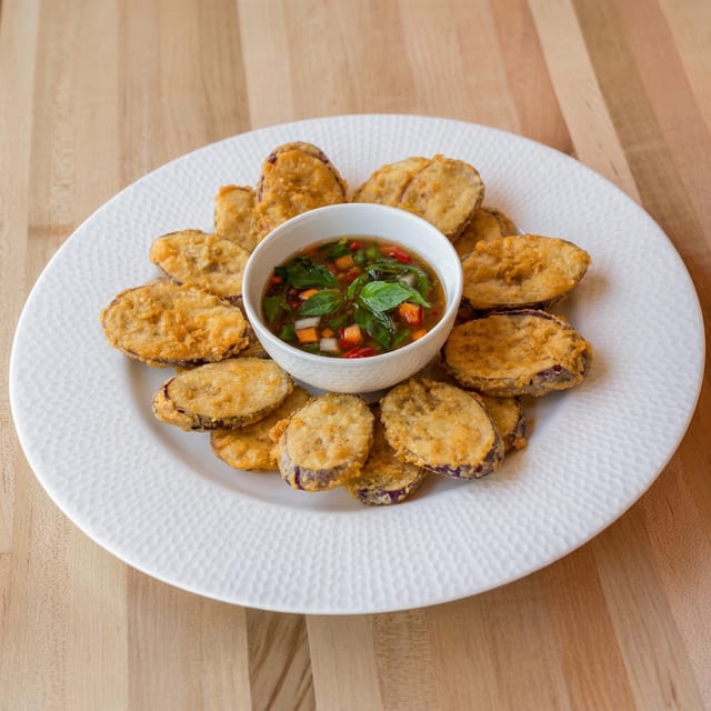 Spicy Crispy Eggplants.
