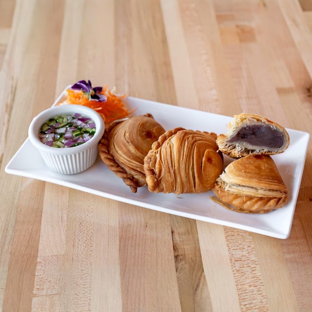 Sweet Taro Puff.