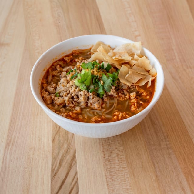 Shrimp Tom Yum Noodle Soup.
