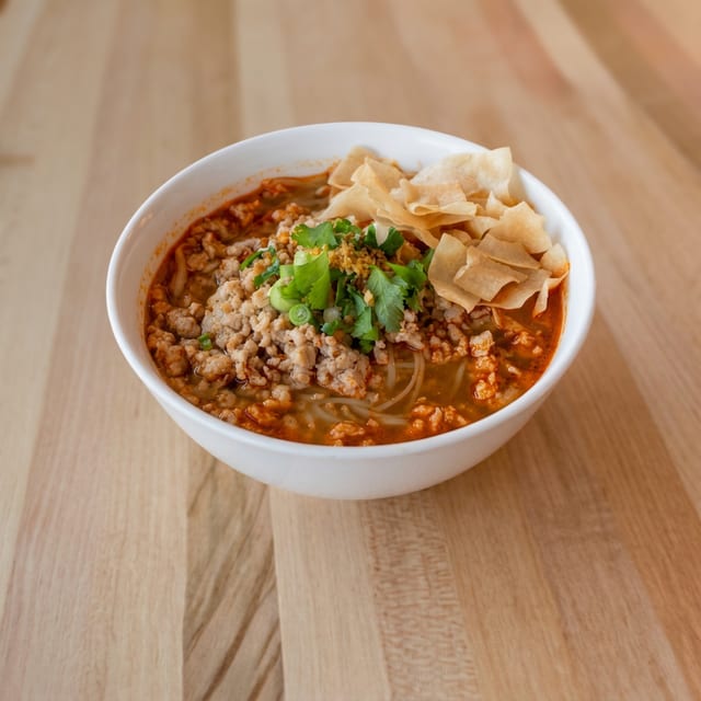Tom Yum Noodle Soup.
